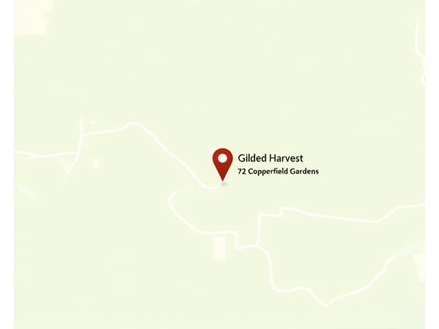 Map showing the location of Gilded Harvest in Manchester